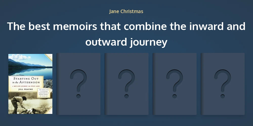 Jane Christmas' favorite memoirs that combine the inward and outward ...