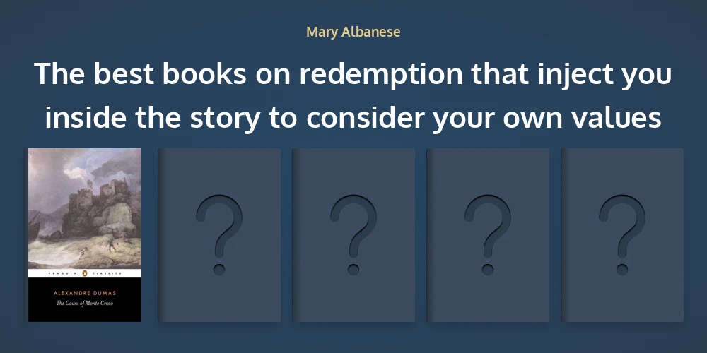 The best books on redemption that make you consider your values